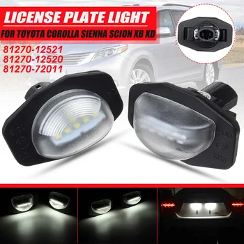 Pair Car LED Number License Plate Light Lamps For Toyota Corolla 2006-2013 Sienna 2011-up Scion XB XD 2008-up
Pair Car LED Number License Plate Light Lamps For Toyota Corolla 2006-2013 Sienna 2011-up Scion XB XD 2008-up