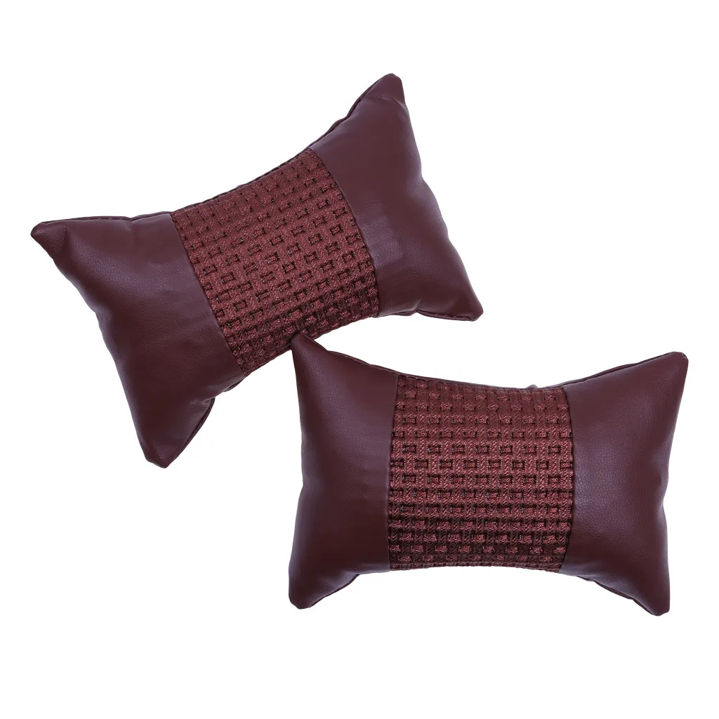 2019 new arrival car neck pillows both side pu leather single headrest fit for most cars filled fiber universal car pillow 4.0#
2019 new arrival car neck pillows both side pu leather single headrest fit for most cars filled fiber universal car pillow 4.0#