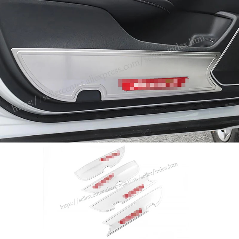 4PCS For Honda Accord 2018 Stainless Steel Inner Door Protective cover Anti-Kick Board Trim Decoration Car styling
4PCS For Honda Accord 2018 Stainless Steel Inner Door Protective cover Anti-Kick Board Trim Decoration Car styling