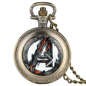 Avengers Age Of Ultron Retro Quartz Pocket Watch Retro Necklace Pendant Chain Fob Watch Men Hours Unisex Gifts for Fans
Avengers Age Of Ultron Retro Quartz Pocket Watch Retro Necklace Pendant Chain Fob Watch Men Hours Unisex Gifts for Fans