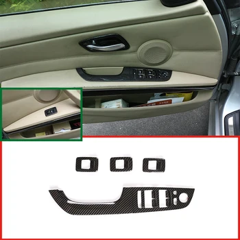 Carbon Fiber ABS Chrome Car Window Lift Button Frame Trim For BMW E90 3 Series 2005-2012 Car Accessory For Left Hand Drive
Carbon Fiber ABS Chrome Car Window Lift Button Frame Trim For BMW E90 3 Series 2005-2012 Car Accessory For Left Hand Drive