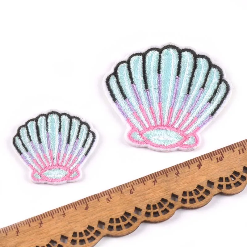 5Pcs Shell Shape Patches For Kids Clothes Iron On Patch Apparel Sewing Embroidered Motif Applique Sticker 3.5cm/5.2cm C1997
5Pcs Shell Shape Patches For Kids Clothes Iron On Patch Apparel Sewing Embroidered Motif Applique Sticker 3.5cm/5.2cm C1997
