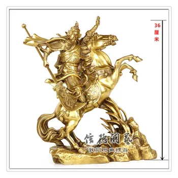 Chinese Vintage Folk Collected Brass Guangong On Horse Statue GuanYu God Home Decoration
Chinese Vintage Folk Collected Brass Guangong On Horse Statue GuanYu God Home Decoration
