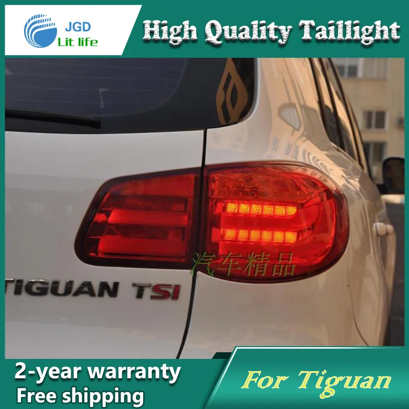 Задний фонарь для стайлинга автомобиля VW Tiguan 2010-2014 задний светодиодный