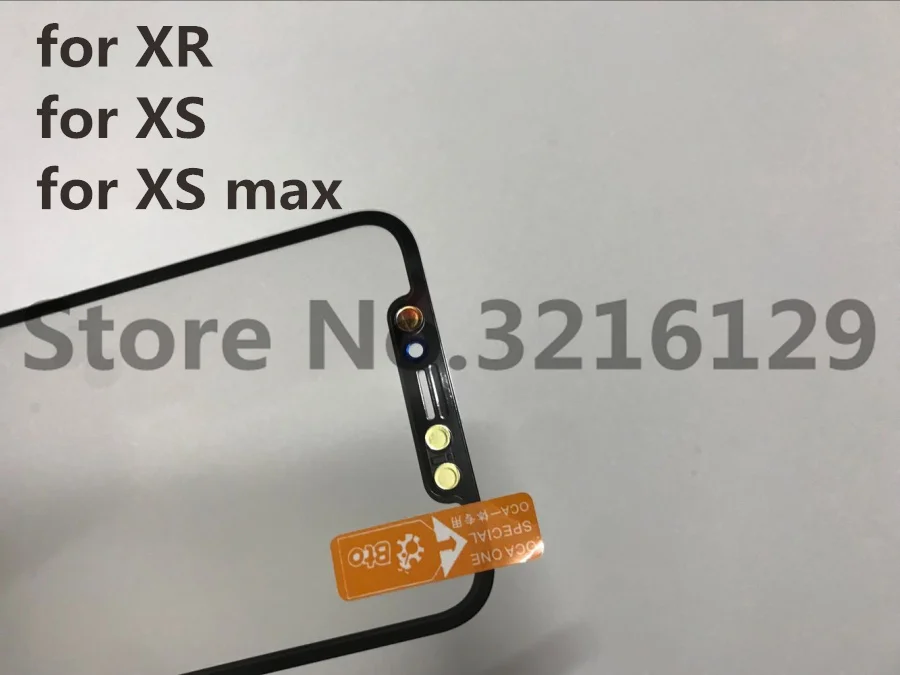 2pcs Original Front Screen Outer Glass Len with OCA Assembly for iPhone X XR XS max Touch Panel Replacement Repair Parts
2pcs Original Front Screen Outer Glass Len with OCA Assembly for iPhone X XR XS max Touch Panel Replacement Repair Parts