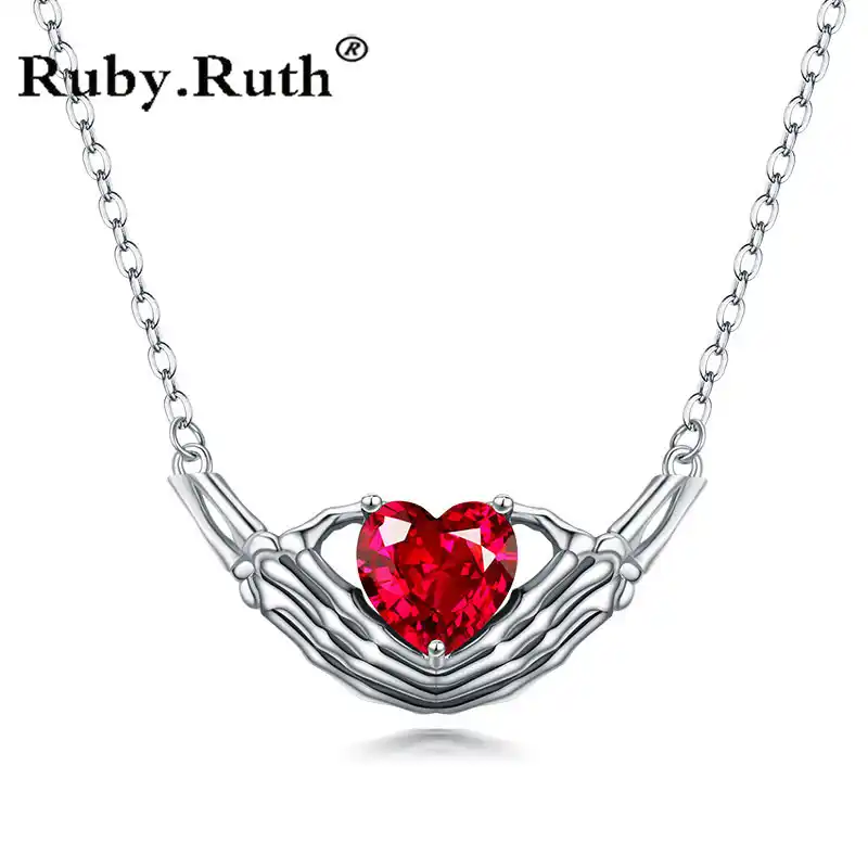 zircon crystal necklace women silver necklaces wedding jewelry
