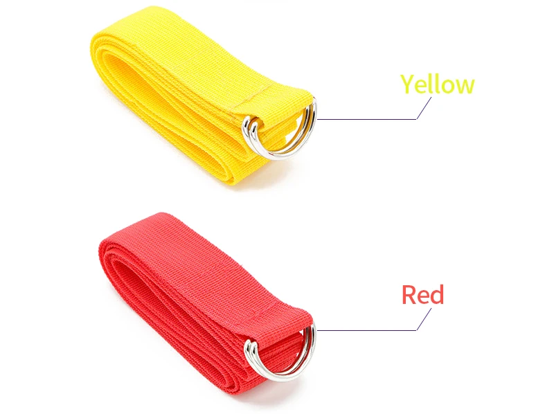 Women Yoga Stretch Strap Multi-Colors D-Ring Belt Fitness Exercise Gym Rope Figure Waist Leg Resistance Fitness Bands Yoga Belt Women Yoga Stretch Strap Multi-Colors D-Ring Belt Fitness Exercise Gym Rope Figure Waist Leg Resistance Fitness Bands Yoga Belt
