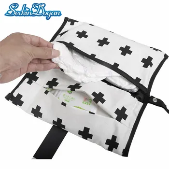 SeckinDogan Baby Diaper Bag Portable Hanging Carriage Mummy Bag Waterproof Maternity Nappy Bag Large Capacity Print Tote Bags
SeckinDogan Baby Diaper Bag Portable Hanging Carriage Mummy Bag Waterproof Maternity Nappy Bag Large Capacity Print Tote Bags