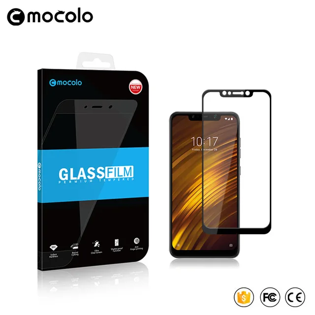 Mocolo 2.5D 9H Full Cover Tempered Glass Film On For Xiaomi Pocophone Poco F1 F 1 PocoF1 6 64/128 GB Protective Screen Little
Mocolo 2.5D 9H Full Cover Tempered Glass Film On For Xiaomi Pocophone Poco F1 F 1 PocoF1 6 64/128 GB Protective Screen Little