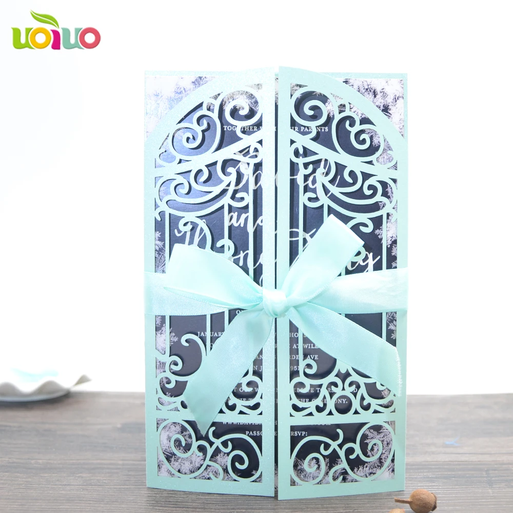 free shipping 50set inc220 skye blue Luxury Wedding Invitations Card Elegant Lace Party Invitation Card Wedding decoration Event
free shipping 50set inc220 skye blue Luxury Wedding Invitations Card Elegant Lace Party Invitation Card Wedding decoration Event