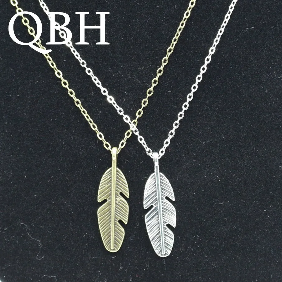 NK738 New HOT Summer Everyday Punk Men Bijoux Vintage Leaf Feather Pendant Necklace For Women Chain Jewelry Clavicle Collier
NK738 New HOT Summer Everyday Punk Men Bijoux Vintage Leaf Feather Pendant Necklace For Women Chain Jewelry Clavicle Collier