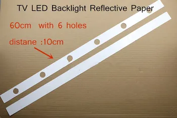 60cm TV LED Backlight Reflective Paper White backlit paper With holes Reflective
60cm TV LED Backlight Reflective Paper White backlit paper With holes Reflective