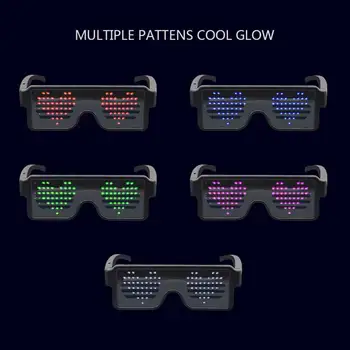New 8 Modes Quick Flash LED Party Glasses USB charge Luminous Glasses Christmas Party Supplies Concert light Toys Dropshipping
New 8 Modes Quick Flash LED Party Glasses USB charge Luminous Glasses Christmas Party Supplies Concert light Toys Dropshipping