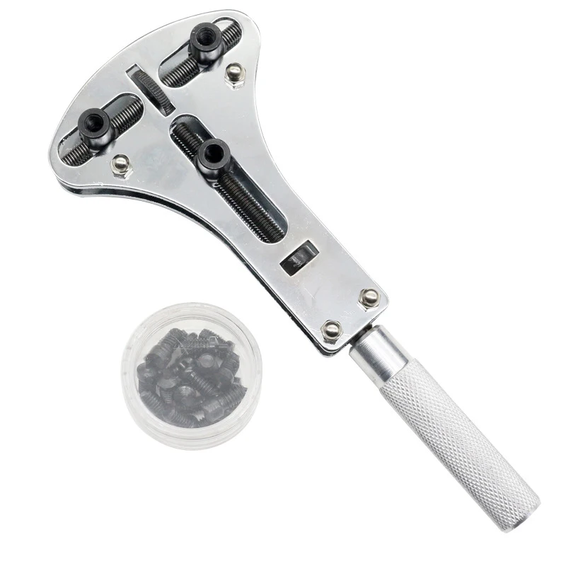 Watch Case Opener Adjustable Screw Back Remover Watch Back Case Opener Wrench Screw Remover Tool Kit Set
Watch Case Opener Adjustable Screw Back Remover Watch Back Case Opener Wrench Screw Remover Tool Kit Set