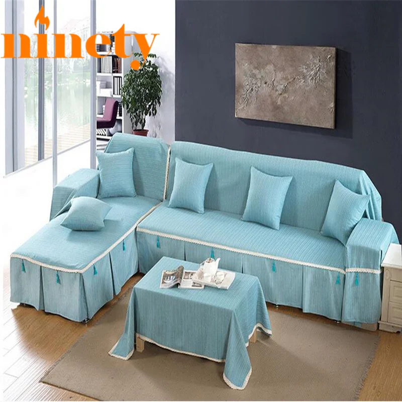 Image Funda Sofa Cover Solid Couch Case For The Sofas Cushions Left Right Chaise Slipcover Sofas Evrocheholy On The Sofa Universal A90