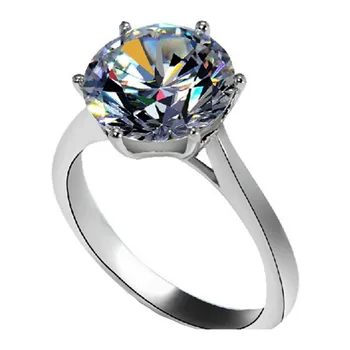 Blue Certificate Brand Ring Moissanite Jewelry 4CT Synthetic Big Carbon Ring Engagement Moissanite Women White Gold Ring G585
Blue Certificate Brand Ring Moissanite Jewelry 4CT Synthetic Big Carbon Ring Engagement Moissanite Women White Gold Ring G585