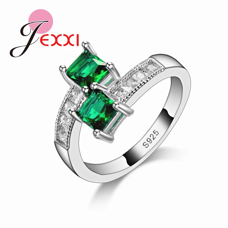 2019 Fashion Green CZ 925 Sterling Silver Wedding Rings For Women Luxury Engagement Party Ring Jewelry
2019 Fashion Green CZ 925 Sterling Silver Wedding Rings For Women Luxury Engagement Party Ring Jewelry