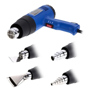 1500W Adjustable Temperature Heat Tool Temperature Heat Blowers US Plug Dual 4 Nozzles Power Tool for car paint
1500W Adjustable Temperature Heat Tool Temperature Heat Blowers US Plug Dual 4 Nozzles Power Tool for car paint