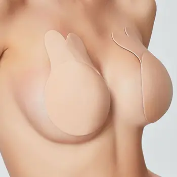 2Pcs/Pair Women Cute Rabbit Ear Invisible Bra Lifting Chest Stickers Breathable Bio-Silicone Nipple Cover Anti-Sagging Chest Pad
2Pcs/Pair Women Cute Rabbit Ear Invisible Bra Lifting Chest Stickers Breathable Bio-Silicone Nipple Cover Anti-Sagging Chest Pad