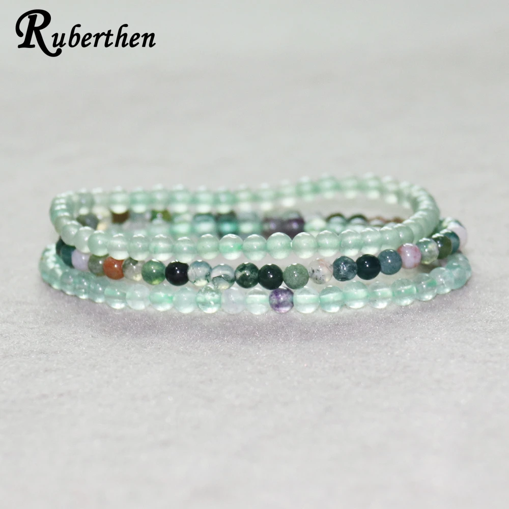 Ruberthen Green Aventurine Bracelets Indian Agates Fancy Beads Bracelet Natural Fluorite Mini Gem Stone Bracelet Drop Shipping
Ruberthen Green Aventurine Bracelets Indian Agates Fancy Beads Bracelet Natural Fluorite Mini Gem Stone Bracelet Drop Shipping