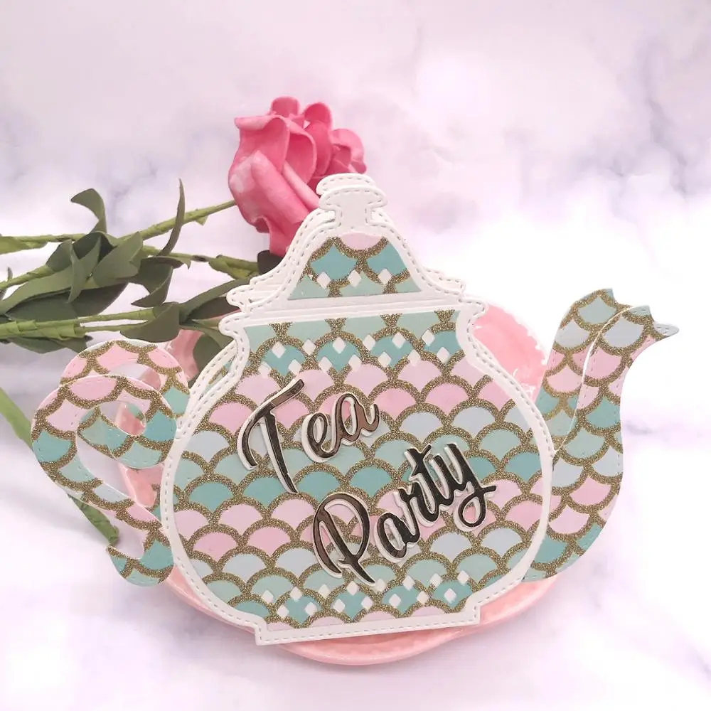 YPP CRAFT Teapot Tea cup Metal Cutting Dies for DIY Scrapbooking Stamp/photo album Decorative Embossing DIY Cards
YPP CRAFT Teapot Tea cup Metal Cutting Dies for DIY Scrapbooking Stamp/photo album Decorative Embossing DIY Cards