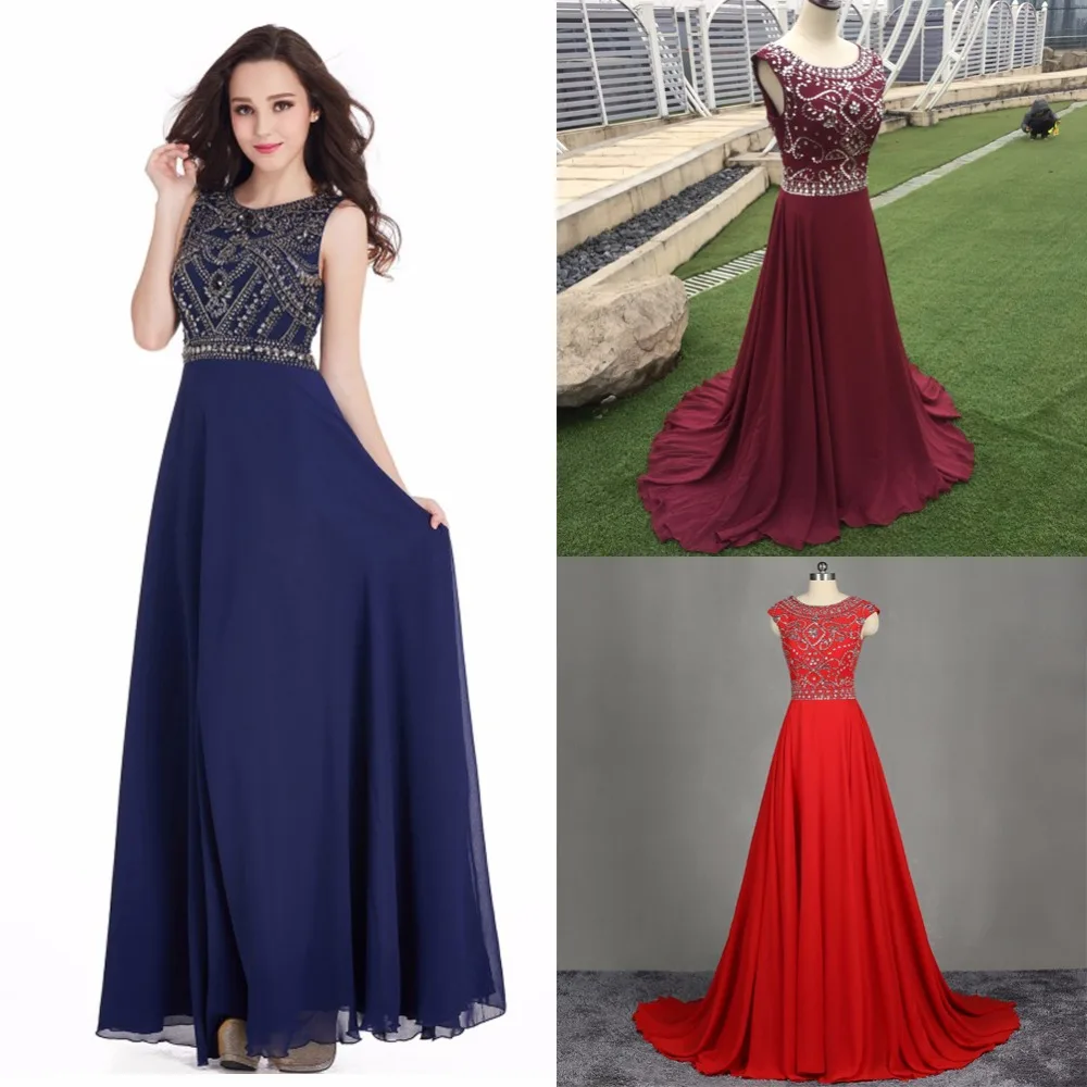 2019 Prom Dresses Long Bling Crystals FAST SHIPPING Women Formal Occasion Wear A-Line Evening Gown Burgundy Royal Blue Red Black
2019 Prom Dresses Long Bling Crystals FAST SHIPPING Women Formal Occasion Wear A-Line Evening Gown Burgundy Royal Blue Red Black