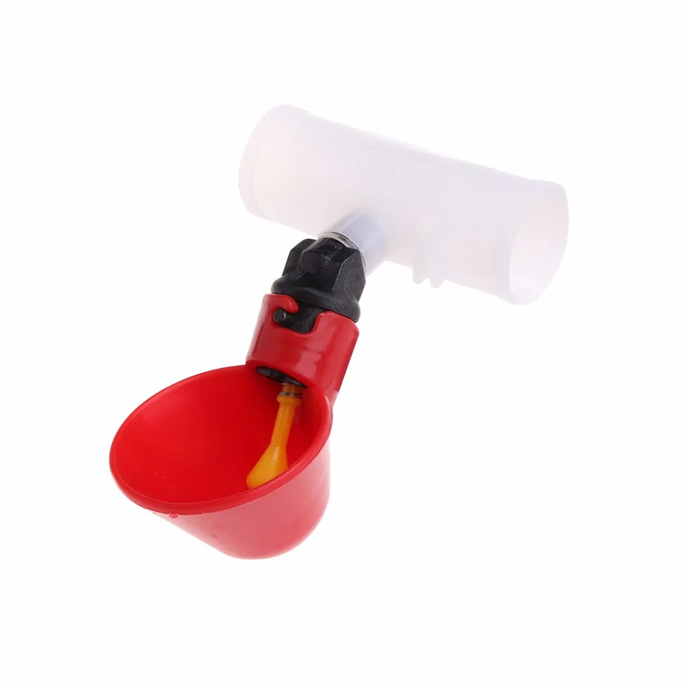 1Pc Poultry Feeding Water Drinking Cup Plastic Automatically Drinker Chicken Hen Bird Feeder Farm Animal Supplies C42
1Pc Poultry Feeding Water Drinking Cup Plastic Automatically Drinker Chicken Hen Bird Feeder Farm Animal Supplies C42