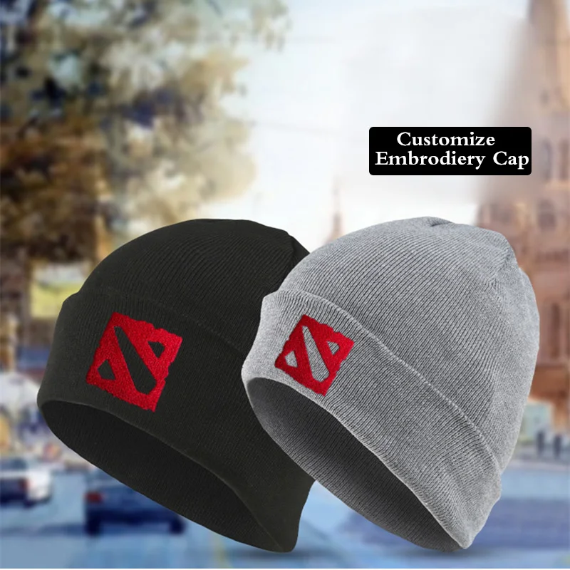 Game Dota Cap Embrodiery Classical Logo Solid Unisex Beanie Autumn Winter Soft Warm Knitted Cap Men Women Casual Cap Customized
Game Dota Cap Embrodiery Classical Logo Solid Unisex Beanie Autumn Winter Soft Warm Knitted Cap Men Women Casual Cap Customized
