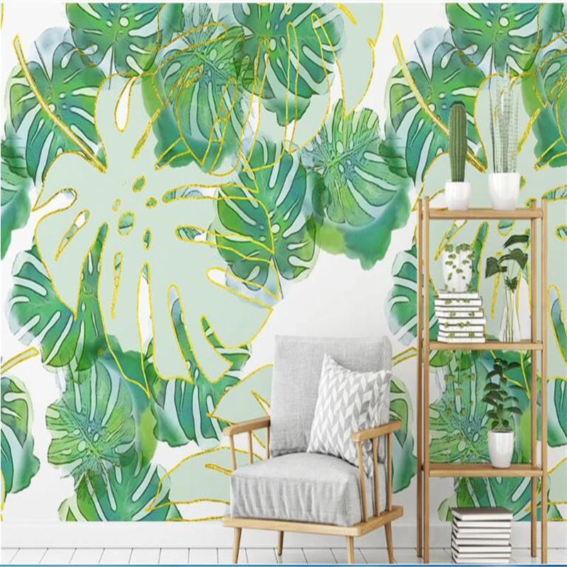 beibehang papel de parede Custom vinyl wall Nordic minimalist fresh tropical fish leaf wallpaper bedroom wall papers home decor
beibehang papel de parede Custom vinyl wall Nordic minimalist fresh tropical fish leaf wallpaper bedroom wall papers home decor