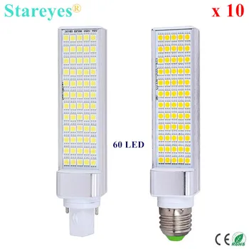 Free Shipping 10 Pcs G24 G23 E27 LED PLC Bulb SMD 5050 60 LED 12W Corn Light Bedroom Lamp LED transverse inserted PL light bulb
Free Shipping 10 Pcs G24 G23 E27 LED PLC Bulb SMD 5050 60 LED 12W Corn Light Bedroom Lamp LED transverse inserted PL light bulb