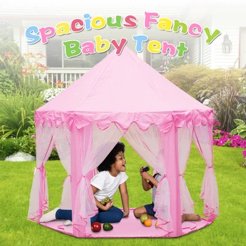 Outdoor Kid Tent House Portable Princess Castle Present Hang Flag Folding Playground Toys Pool Children Teepee Tent Play Tent
Outdoor Kid Tent House Portable Princess Castle Present Hang Flag Folding Playground Toys Pool Children Teepee Tent Play Tent