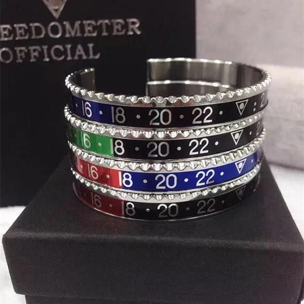 2017 High quality speedometer stainless steel silver cuff decals marine bangle bracelet for men and women
2017 High quality speedometer stainless steel silver cuff decals marine bangle bracelet for men and women