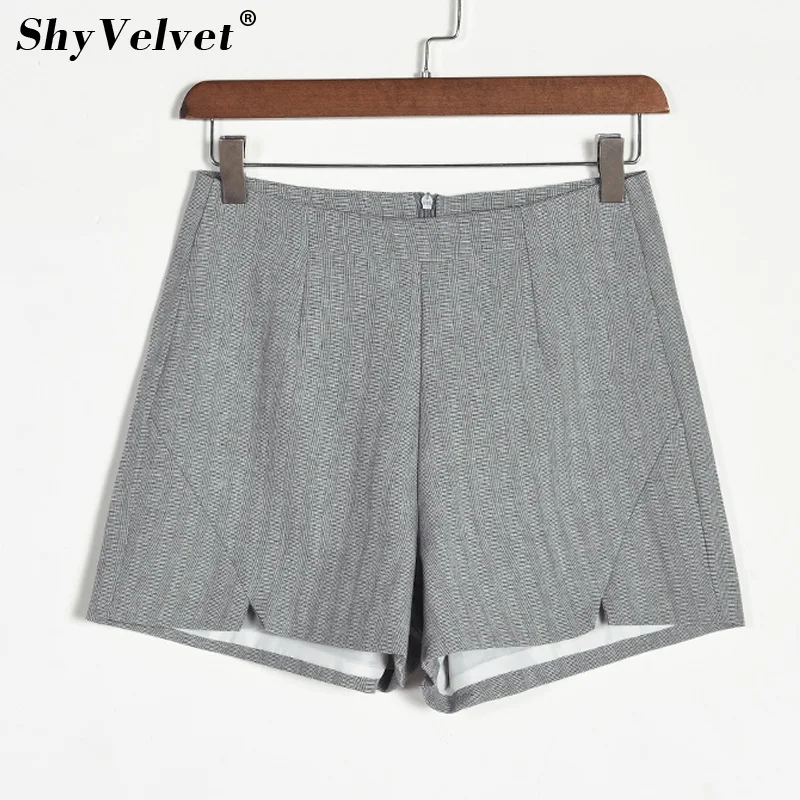 Woman Plaid Short High Waist Women's Wide Leg Shorts Summer British England Style Elegant Ladies Short Pants
Woman Plaid Short High Waist Women's Wide Leg Shorts Summer British England Style Elegant Ladies Short Pants