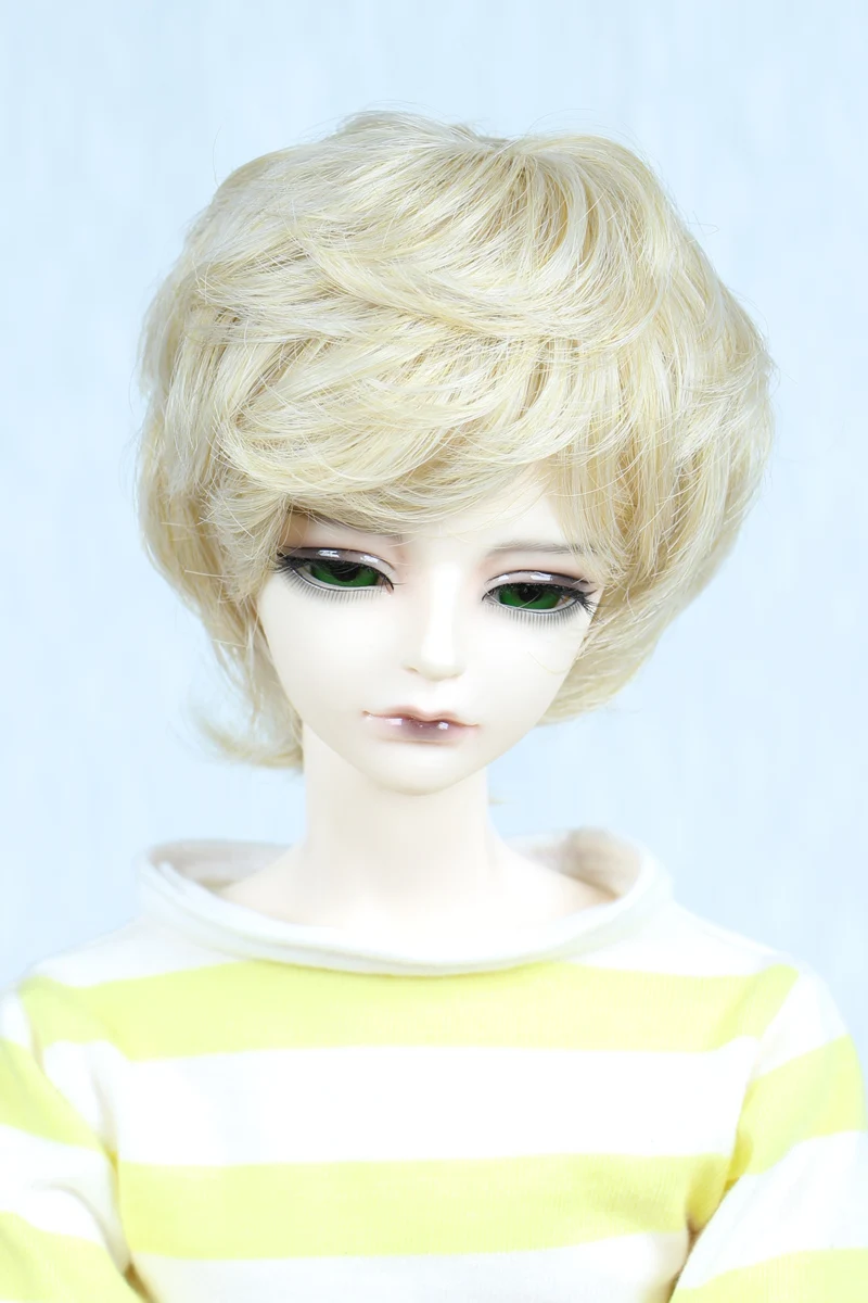 1/3 1/4 BJD Wig Pullip Dal DD SD LUT Dollfie Doll Wig High Temperature Hair 7-8 8-9 inch Short Curly Wig 613c
1/3 1/4 BJD Wig Pullip Dal DD SD LUT Dollfie Doll Wig High Temperature Hair 7-8 8-9 inch Short Curly Wig 613c