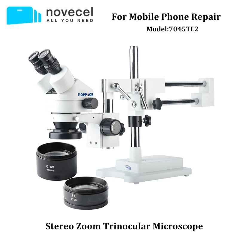 3.5X-90X Large Platform Stereo Zoom Trinocular Microscope 0.7X-4.5X Objective 144pc Ring Light Microscopio Phone Repair Tools
3.5X-90X Large Platform Stereo Zoom Trinocular Microscope 0.7X-4.5X Objective 144pc Ring Light Microscopio Phone Repair Tools