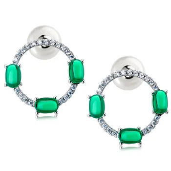 Fashion jewelry 925 Sterling silver Needle name Earrings Female Crystal from Swarovskis Woman Christmas gift 
Fashion jewelry 925 Sterling silver Needle name Earrings Female Crystal from Swarovskis Woman Christmas gift