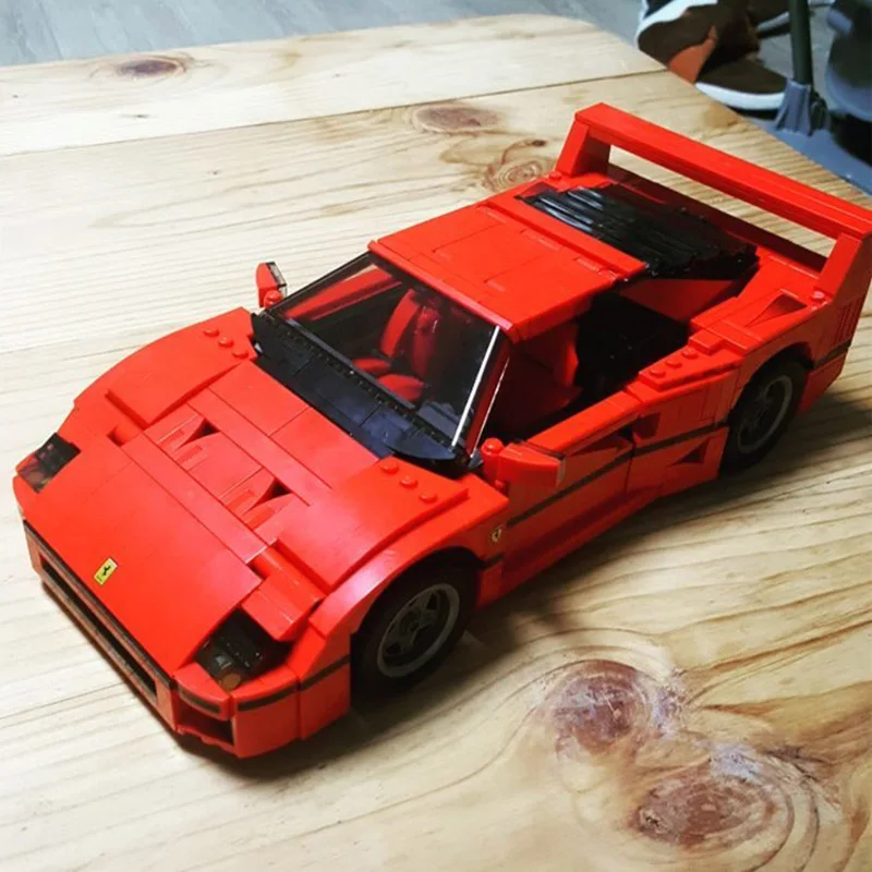 Lepin Technic Series 21004 1158PCS F40 Sports Car Construction Sets Model Building Blocks Kits Bricks Toys Compatible With 10248
Lepin Technic Series 21004 1158PCS F40 Sports Car Construction Sets Model Building Blocks Kits Bricks Toys Compatible With 10248
