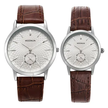 New Fashion Simple Couple Watch WOONUN Top Brand Luxury Men Women Watches Leather Strap Quartz Couple Watches For Lovers
New Fashion Simple Couple Watch WOONUN Top Brand Luxury Men Women Watches Leather Strap Quartz Couple Watches For Lovers