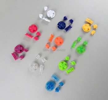 OCGAME 2sets/lot 10 colors ON OFF button Power D pads A B keypad buttons for Gameboy color GBC
OCGAME 2sets/lot 10 colors ON OFF button Power D pads A B keypad buttons for Gameboy color GBC
