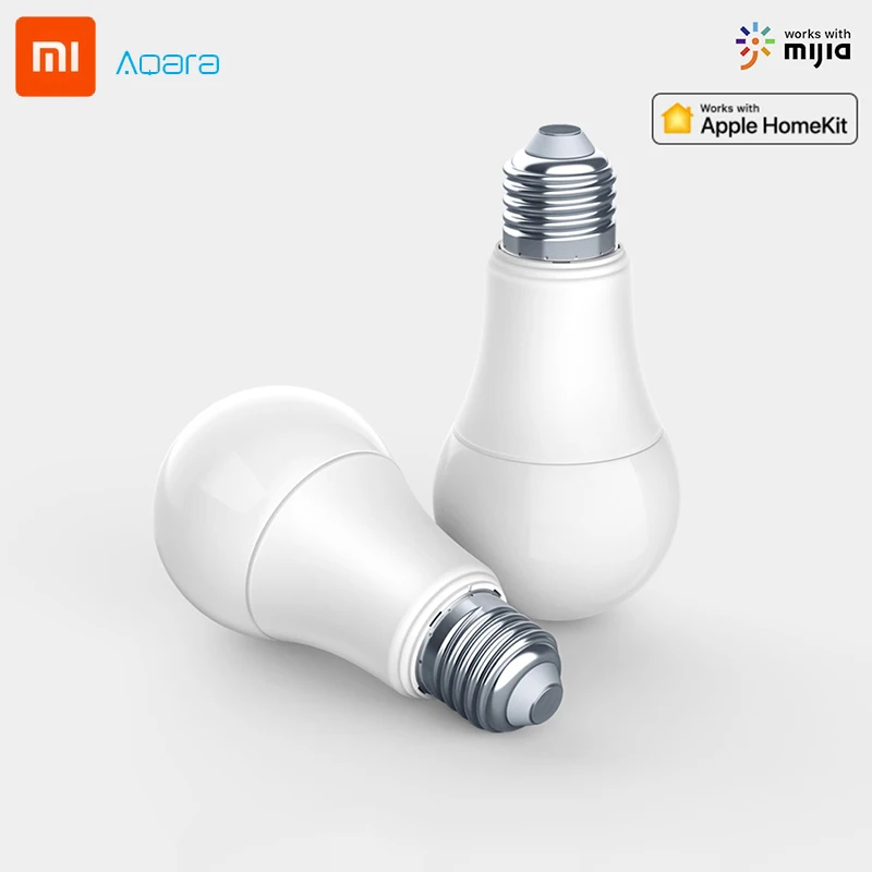 Wholesale Xiaomi Aqara 9W E27 2700K-6500K 806lum Smart White Color LED Bulb Light Work with Home Kit and MI Home App Smart Lamp
Wholesale Xiaomi Aqara 9W E27 2700K-6500K 806lum Smart White Color LED Bulb Light Work with Home Kit and MI Home App Smart Lamp