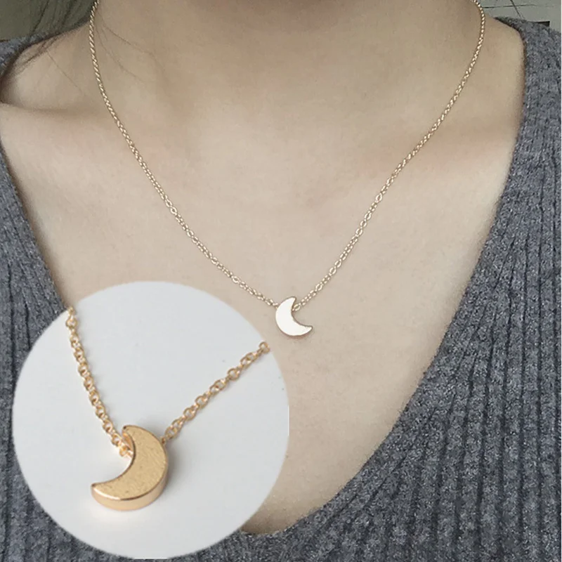2019 New Hottest Fashion Simple Silver Plated&Gold Color Moon Pendants Necklace Maxi Statement Chokers Necklaces Women Jewelry
2019 New Hottest Fashion Simple Silver Plated&Gold Color Moon Pendants Necklace Maxi Statement Chokers Necklaces Women Jewelry