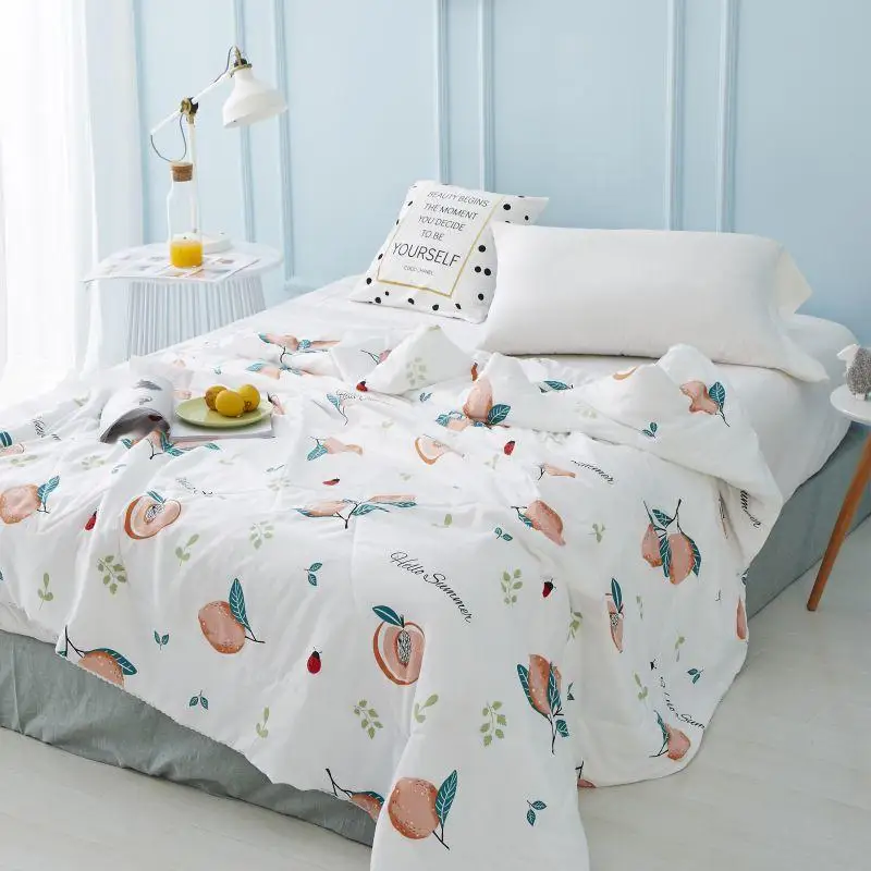 Lowest Price Peach Pattern Summer Duvet Washed Cotton Skin-friendly Thin Quilt Children Adults Duvet Home Textile Wholesale
Lowest Price Peach Pattern Summer Duvet Washed Cotton Skin-friendly Thin Quilt Children Adults Duvet Home Textile Wholesale