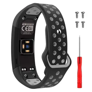 Soft Breathable Silicone Sport Watch Band Strap Wristband Wrist Band Replacement For Garmin Vivosmart HR Smart Sport Bracelet
Soft Breathable Silicone Sport Watch Band Strap Wristband Wrist Band Replacement For Garmin Vivosmart HR Smart Sport Bracelet