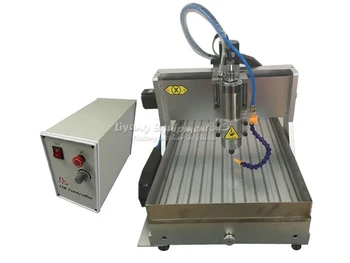 3axis cnc router 3040 800W SPINDLE USB port engraving machine and with water tank and cutter collet clamp vise drilling
3axis cnc router 3040 800W SPINDLE USB port engraving machine and with water tank and cutter collet clamp vise drilling