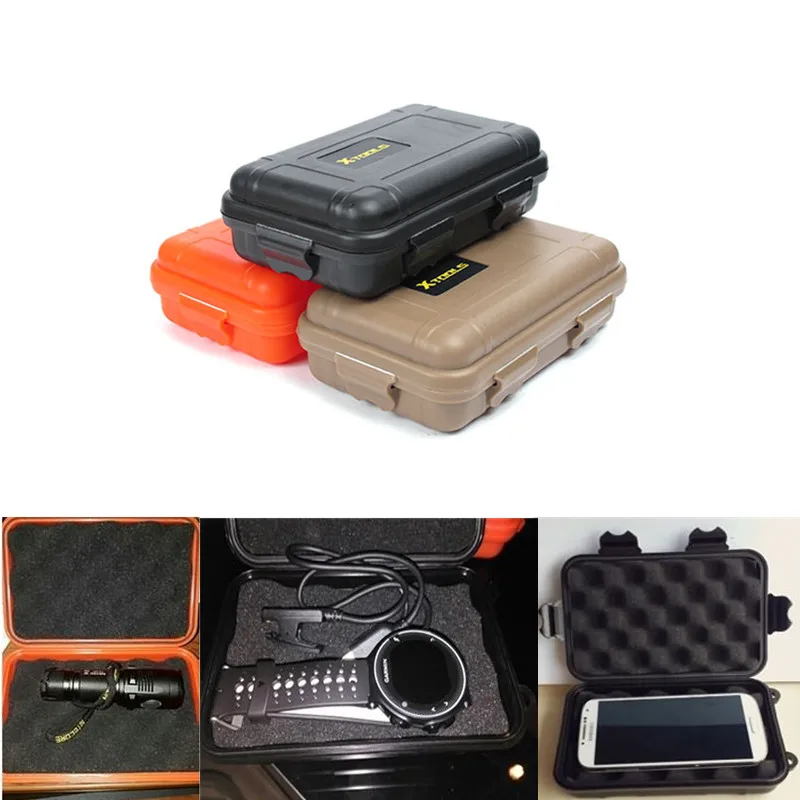 Waterproof Boxes Case For Phone EDC Outdoor Tools Shockproof Storage Case Plastic Survival Airtight Matches EDC Travel Sealed
Waterproof Boxes Case For Phone EDC Outdoor Tools Shockproof Storage Case Plastic Survival Airtight Matches EDC Travel Sealed