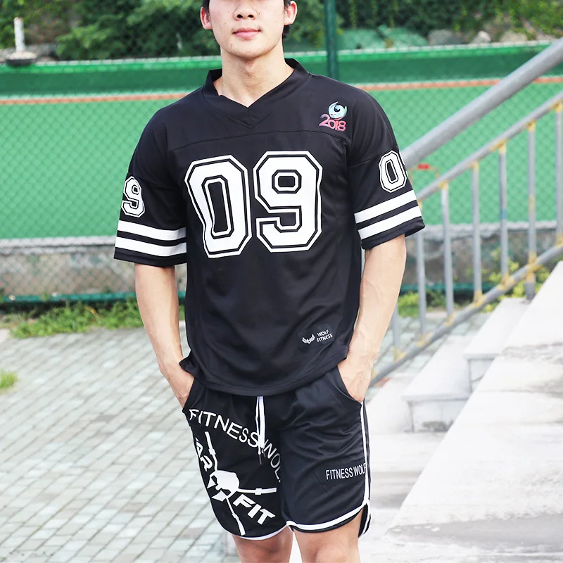 New Summer Men's Running T Shirts Active Short Sleeves Quick Dry Training Gym Crossfit Fitness basketball Jersey Sports Clothing
New Summer Men's Running T Shirts Active Short Sleeves Quick Dry Training Gym Crossfit Fitness basketball Jersey Sports Clothing
