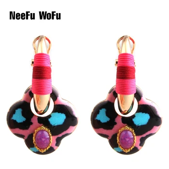 NeeFu WoFu Drop Earrings Dangle Bohemian Clover Alloy drip Manual Tiger Earring Oorbellen Long Brinco Ethnic Charm fringe
NeeFu WoFu Drop Earrings Dangle Bohemian Clover Alloy drip Manual Tiger Earring Oorbellen Long Brinco Ethnic Charm fringe