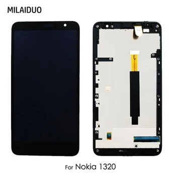 LCD Display For Nokia Lumia 1320 Touch Screen Digitizer Full Assembly with Frame Repair Replacement 6.0'' 1280x720
LCD Display For Nokia Lumia 1320 Touch Screen Digitizer Full Assembly with Frame Repair Replacement 6.0'' 1280x720