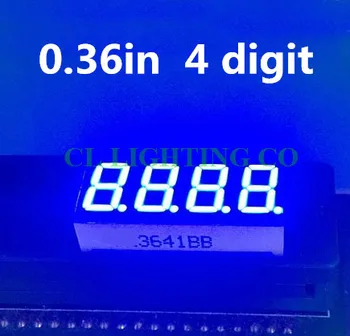 Blue 0.36 inch 4 Digit 7 Segment digital Light LED Numeric Digital Display,Common Cathode 0.36" 0.36in digit tube
Blue 0.36 inch 4 Digit 7 Segment digital Light LED Numeric Digital Display,Common Cathode 0.36" 0.36in digit tube