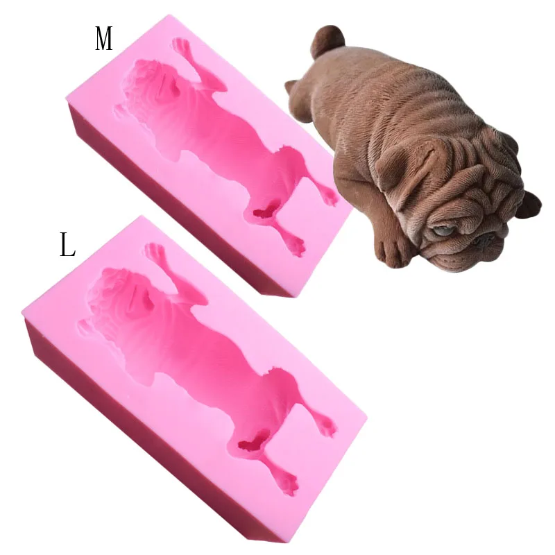 3D Bulldog Mousse Molds DIY Silicone Soap Clay Mold DIY Fondant Cake Decor For Chocolate Sugar Candy Ice Mould Baking Tool
3D Bulldog Mousse Molds DIY Silicone Soap Clay Mold DIY Fondant Cake Decor For Chocolate Sugar Candy Ice Mould Baking Tool